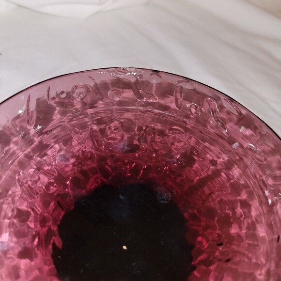 Bryce el Ranchero Purple Amethyst Glass Candy Jar with Lid - Picture 4 of 6